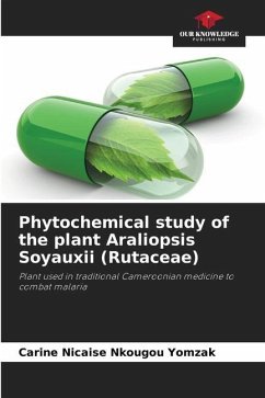 Phytochemical study of the plant Araliopsis Soyauxii (Rutaceae) - Nkougou Yomzak, Carine Nicaise