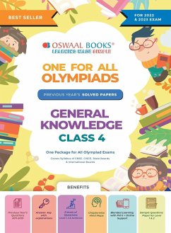 Oswaal One For All Olympiad Previous Years' Solved Papers, Class-4 General Knowledge Book (For 2022-23 Exam) - Oswaal Editorial Board