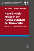 Neue Entwicklungen in der Korpuslandschaft der Germanistik (eBook, PDF)