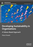 Developing Sustainability in Organizations