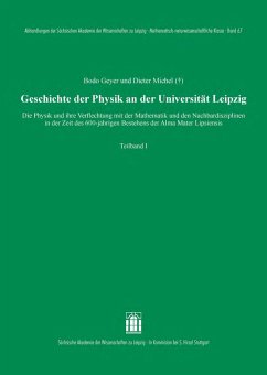 Geschichte der Physik an der Universität Leipzig (eBook, PDF) - Geyer, Bodo; Michel, Dieter