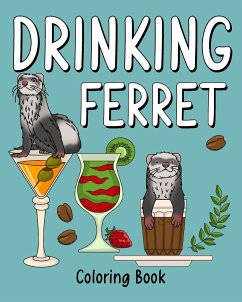 Drinking Ferret Coloring Book - Paperland