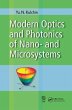 Modern Optics and Photonics of Nano-... - Bild 1