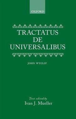 de Universalibus - Wyclif, John