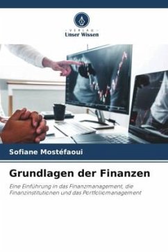 Grundlagen der Finanzen - Mostéfaoui, Sofiane