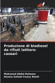 Produzione di biodiesel da rifiuti lattiero-caseari