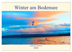 Winter am Bodensee ¿ Magische Lichtblicke (Wandkalender 2024 DIN A3 quer), CALVENDO Monatskalender - Heß, Andrea