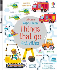 Wipe-Clean Things That Go Activities - Robson, Kirsteen