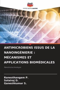 ANTIMICROBIENS ISSUS DE LA NANOINGÉNIERIE : MÉCANISMES ET APPLICATIONS BIOMÉDICALES - P., Ranesthangam;D., Solairaj;S., Ganeshkumar