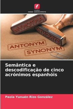Semântica e descodificação de cinco acrónimos espanhóis - Rizo González, Paola Yunuén