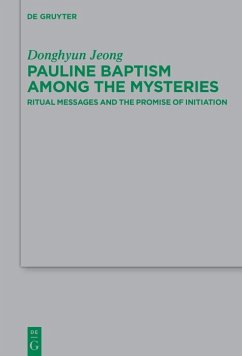 Pauline Baptism among the Mysteries (eBook, ePUB) - Jeong, Donghyun