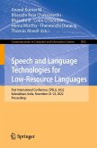 Speech and Language Technologies for Low-Resource Languages (eBook, PDF)