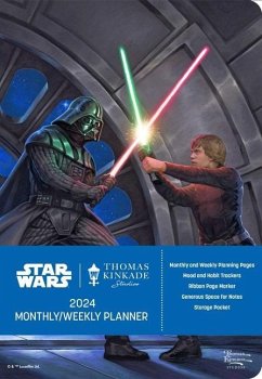 Star Wars by Thomas Kinkade Studios 12-Month 2024 Monthly/Weekly Planner Calenda - Thomas Kinkade Studios