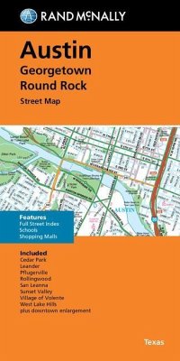 Rand McNally Folded Map: Austin, Georgetown & Round Rock Street Map - Rand Mcnally