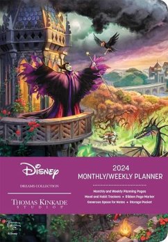 Disney Dreams Collection by Thomas Kinkade Studios 12-Month 2024 Monthly/Weekly - Thomas Kinkade Studios