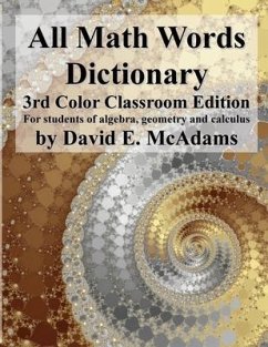 All Math Words Dictionary - McAdams, David E