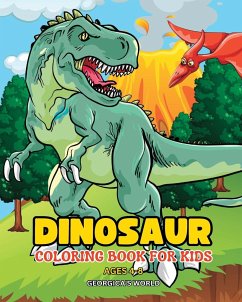 Dinosaur Coloring Book for Kids Ages 4-8 - Yunaizar88