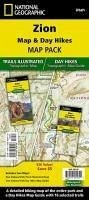Cover Zion National Day Hikes and National Park [Map Pack Bundle]