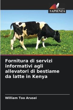 Fornitura di servizi informativi agli allevatori di bestiame da latte in Kenya - Arusei, William Too