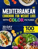 Mediterranean Diet Cookbook for Weight Loss With Color Pictures (eBook, ePUB)