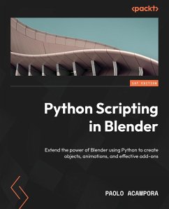 Python Scripting in Blender - Acampora, Paolo