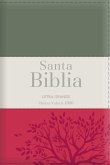 Biblia Rvr60 Letra Grande - Tamaño Manual / Tricolor: Gris/Crema/Rojo Con Indice Y Cierre (Bible Rvr60 Lp/Pocket Size - Tricolor: Grey/Cream/Red with Index and Closure)