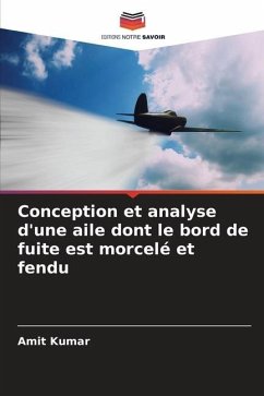 Conception et analyse d'une aile dont le bord de fuite est morcelé et fendu - Kumar, Amit