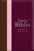 Biblia Rvr60 Letra Grande - Tamaño Manual / Tricolor: Guinda/Palo Rosa/Marrón Con Indice Y Cierre (Bible Rvr60 Lp/Pocket Size - Tricolor: Cherry/Rosewood/Burgundy with Index and Closure)