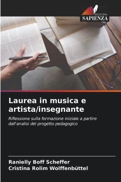 Laurea in musica e artista/insegnante - Boff Scheffer, Ranielly;Wolffenbüttel, Cristina Rolim