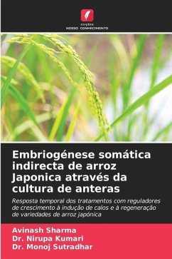 Embriogénese somática indirecta de arroz Japonica através da cultura de anteras - Sharma, Avinash;Kumari, Dr. Nirupa;Sutradhar, Dr. Monoj