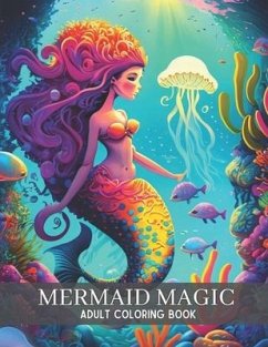 Mermaid Magic: Adult Mandala Coloring Book for Ocean Lovers - Chan, David