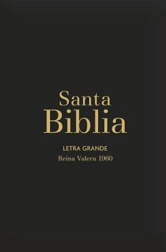 Biblia Rvr60 Letra Grande/Tamaño Manual - Negro Vinilo (Bible Rvr60 Lp/Pocket Size - Black Gloss) - Reina Valera 1960