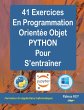 41 exercices corriges de POO en Python - Bild 1