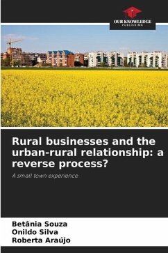 Rural businesses and the urban-rural relationship: a reverse process? - Souza, Betânia;Silva, Onildo;Araújo, Roberta