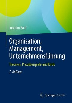 Cover Organisation, Management, Unternehmensführung (eBook, PDF)