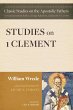 Studies on First Clement (eBook, ePUB) - Bild 1