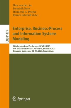 Enterprise, Business-Process and Information Systems Modeling (eBook, PDF)