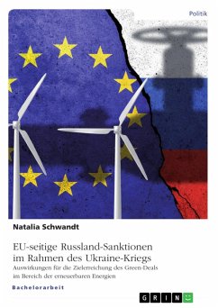EU-seitige Russland-Sanktionen im Rahmen des Ukraine-Kriegs. Auswirkungen für die Zielerreichung des Green-Deals im Bereich der erneuerbaren Energien (eBook, PDF)