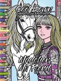 Cool Down   Malbuch für Erwachsene: Mädchen mit Pferd
