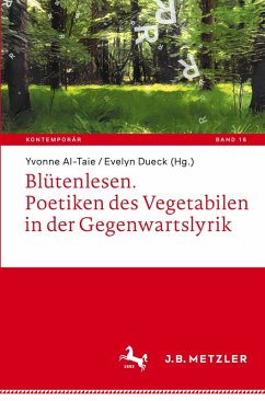 Cover Blütenlesen. Poetiken des Vegetabilen in der Gegenwartslyrik