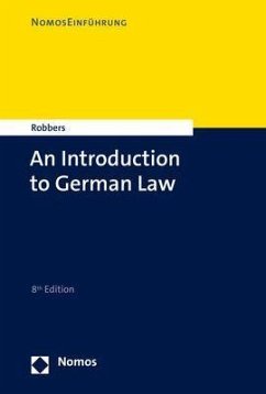 An Introduction to German Law - Robbers, Gerhard