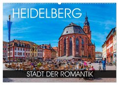 Heidelberg - Stadt der Romantik (Wandkalender 2024 DIN A2 quer), CALVENDO Monatskalender