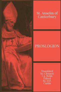 Proslogion - St. Anselm of Canterbury