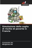 Simulazione della soglia di rischio di povertà in Francia