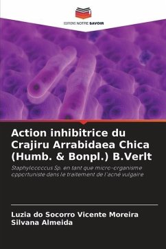 Action inhibitrice du Crajiru Arrabidaea Chica (Humb. & Bonpl.) B.Verlt - do Socorro Vicente Moreira, Luzia;Almeida, Silvana