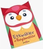 Cover Baykus-Etkinlikler ve Boyamalar