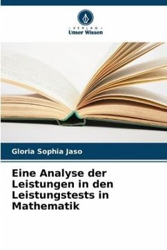 Eine Analyse der Leistungen in den Leistungstests in Mathematik - Jaso, Gloria Sophia