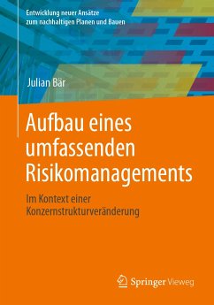 Aufbau eines umfassenden Risikomanagements (eBook, PDF) - Bär, Julian