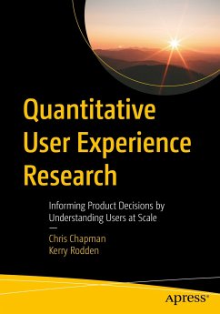 Quantitative User Experience Research (eBook, PDF) - Chapman, Chris; Rodden, Kerry