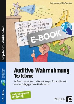 Auditive Wahrnehmung - Textebene (eBook, PDF) - Rosendahl, Julia; Rosendahl, Tobias